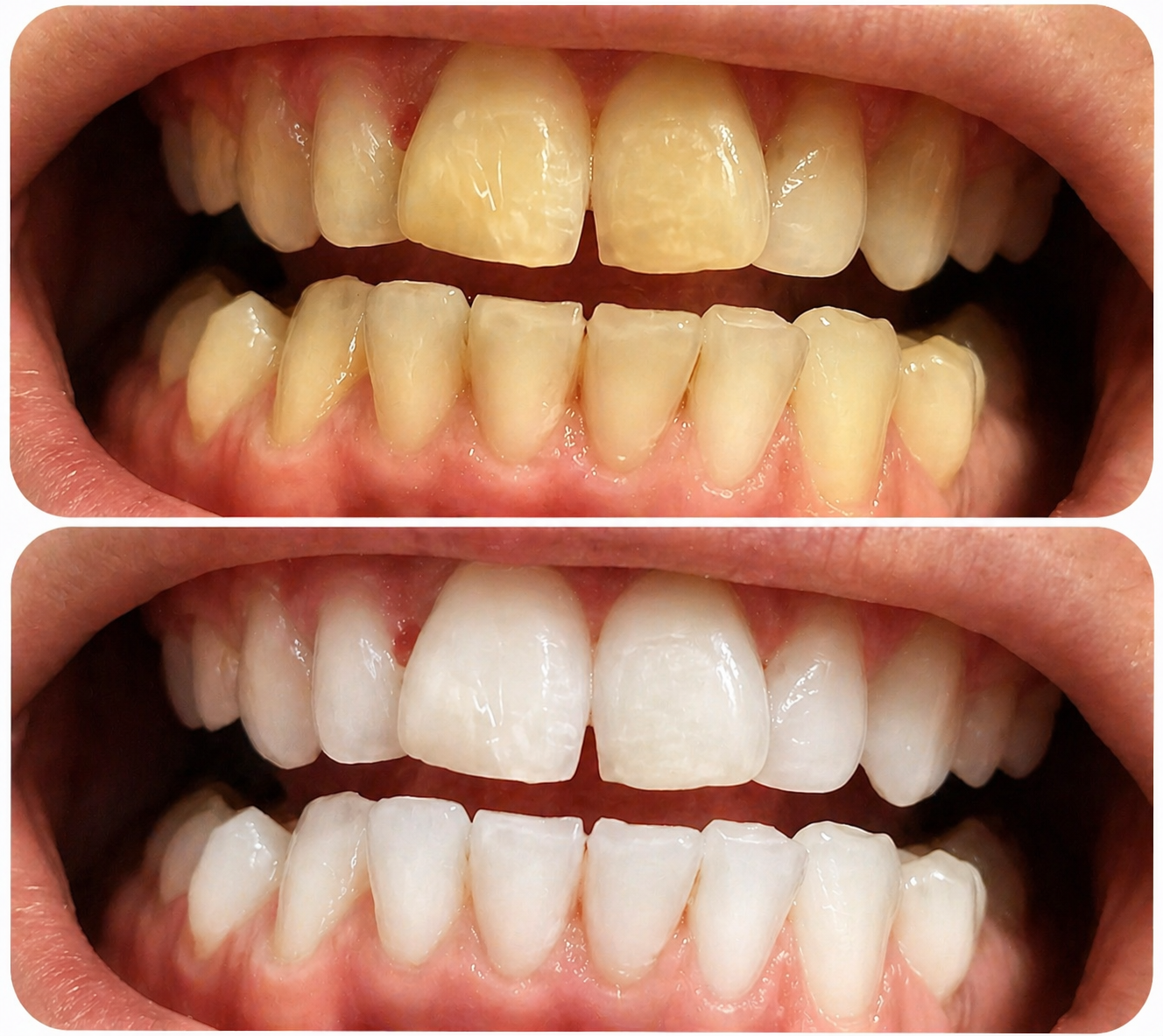 Blanqueamiento dental con férulas