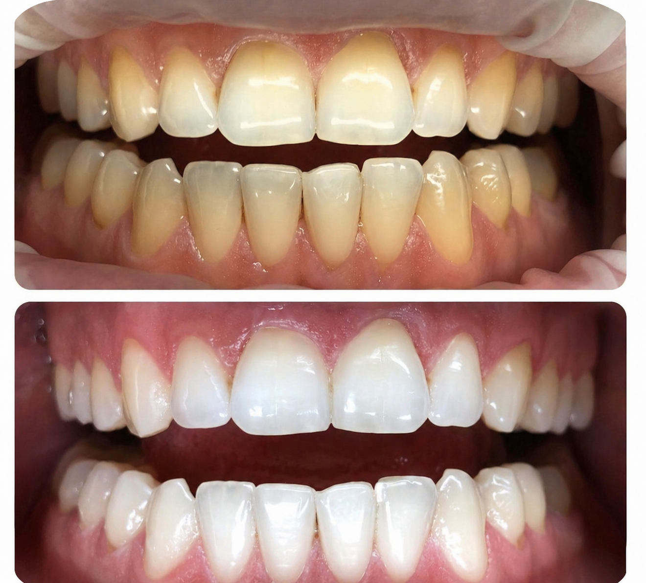 Blanqueamiento dental con férulas