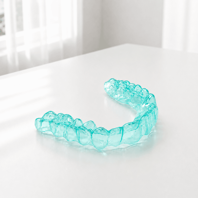 Retenedor dental de color